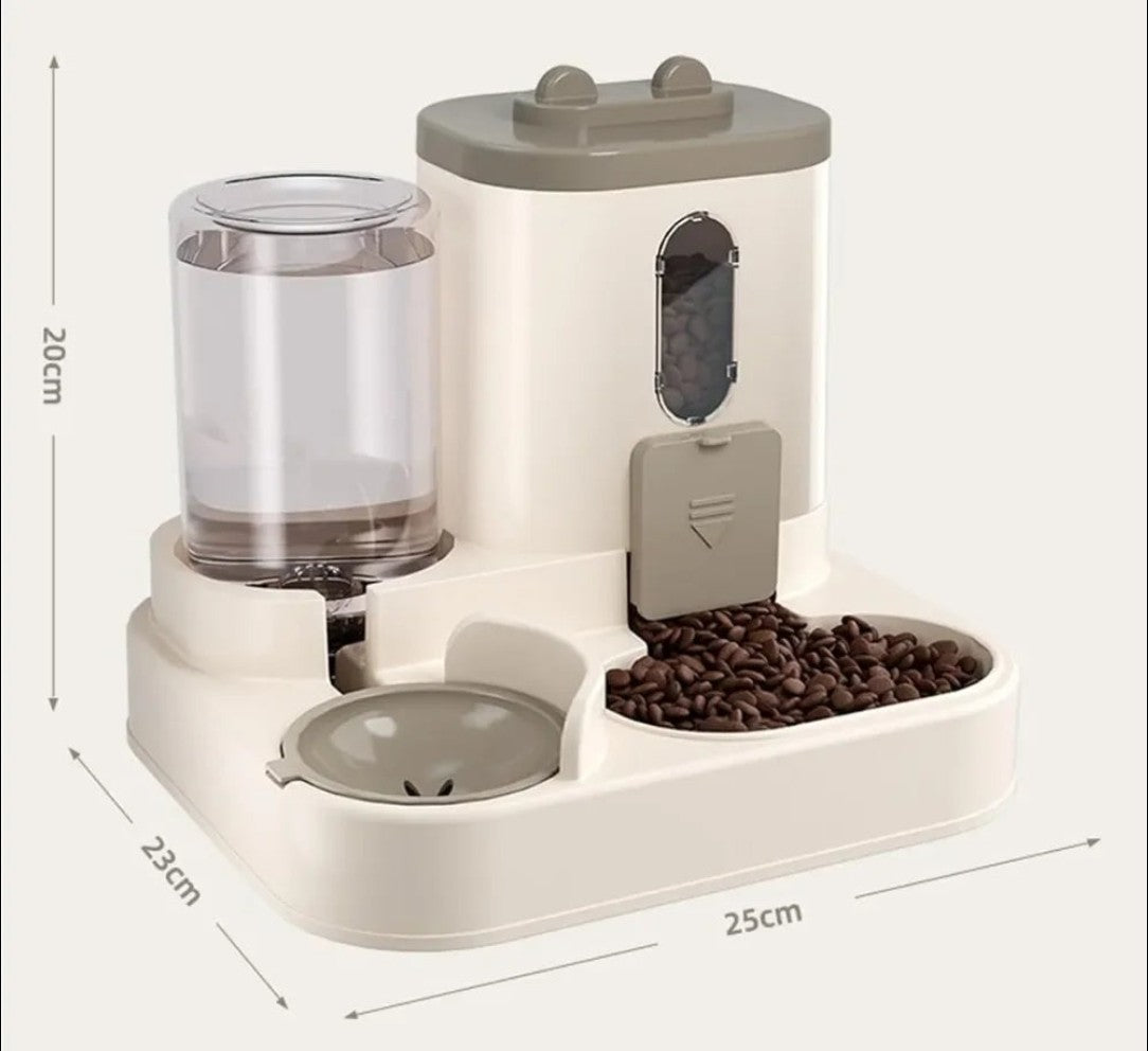 Rundum-Sorglos 2-in-1 Katzen-Futterstation