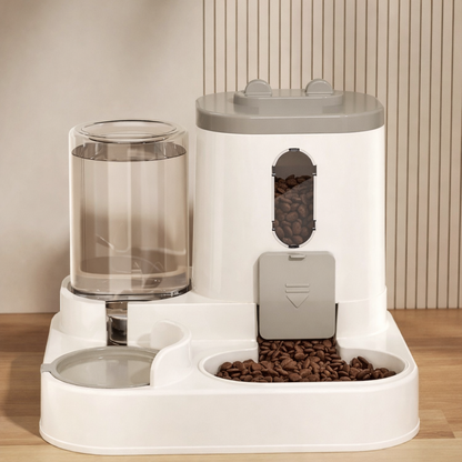 Rundum-Sorglos 2-in-1 Katzen-Futterstation