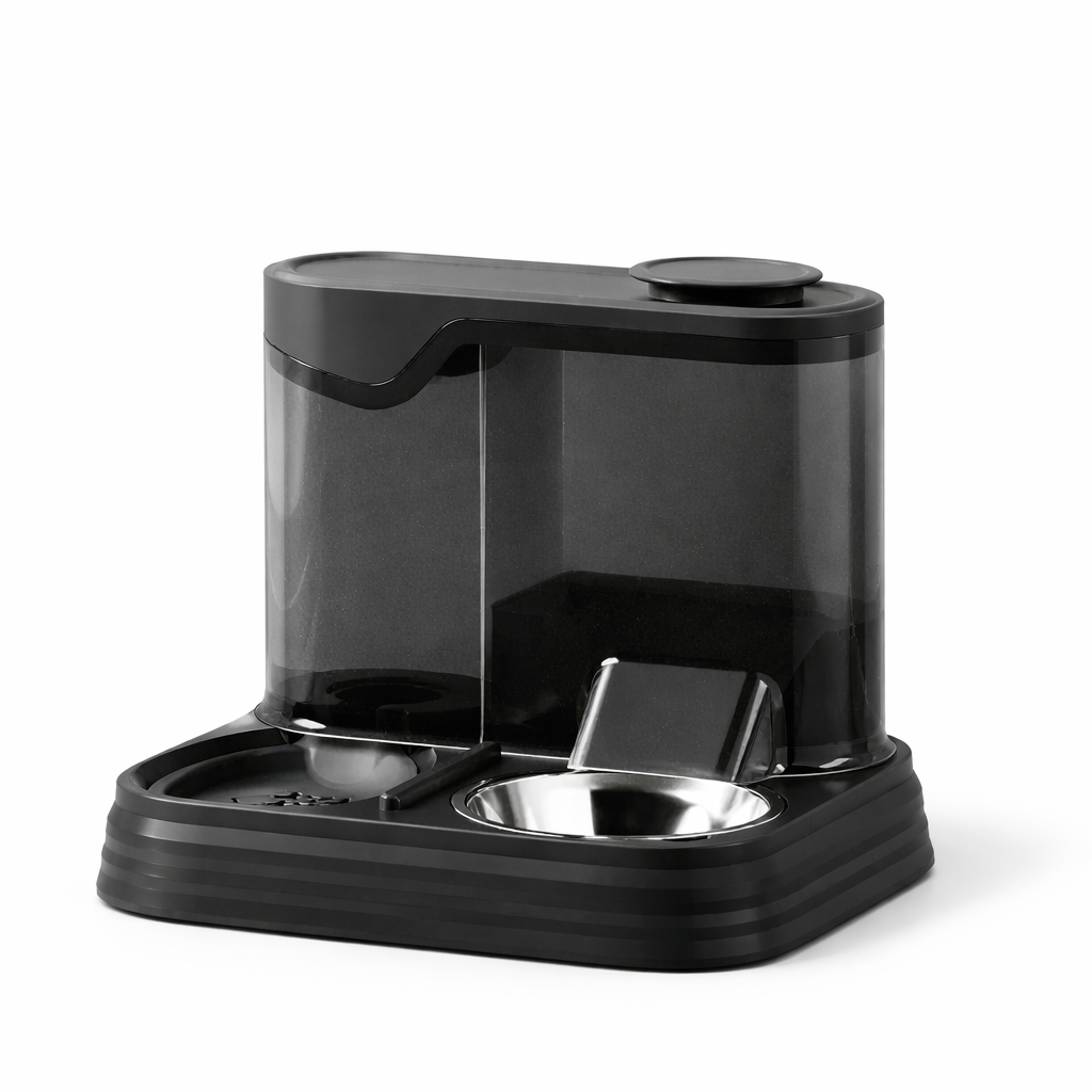 Rundum-Sorglos 2-in-1 Katzen-Futterstation